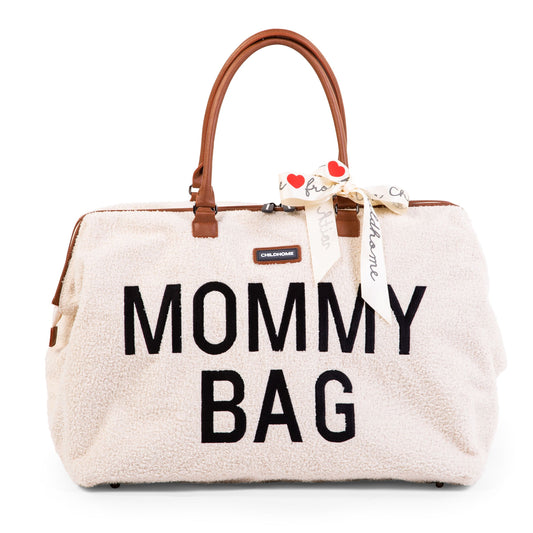 Mommy bag Nursery bag - Teddy Off white
