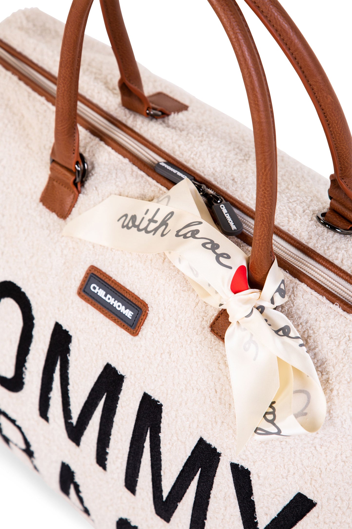 Mommy bag Nursery bag - Teddy Off white