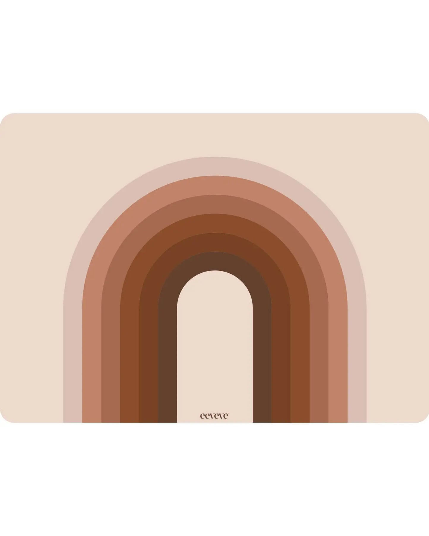 Retro Rainbow Placemat