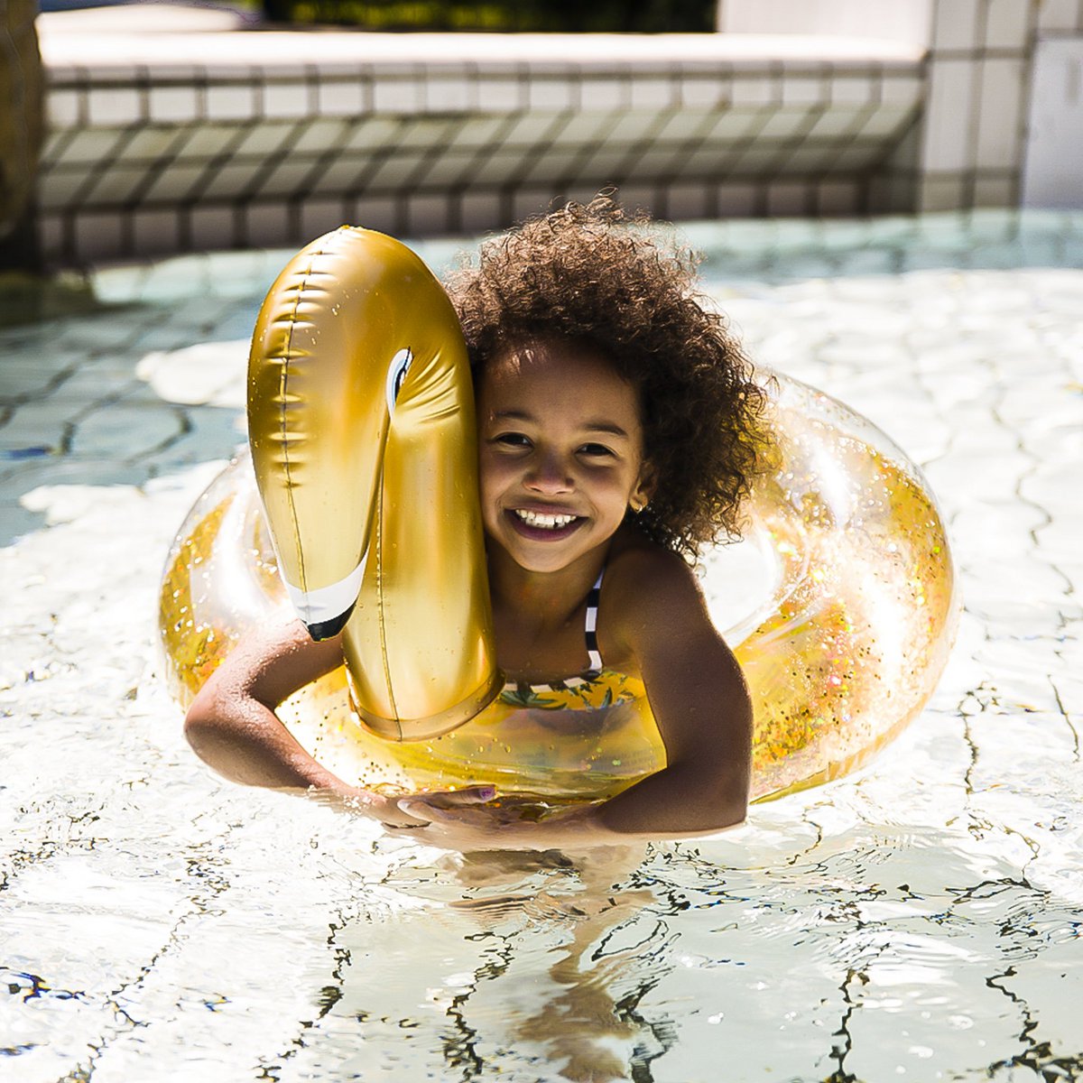 Golden Swan swimming ring