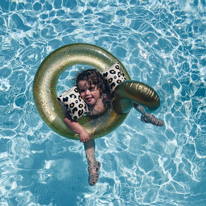 Leopard Print Swim Armbands 2-6 Years