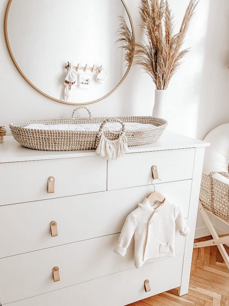 Macrame changing basket Including Mattress
