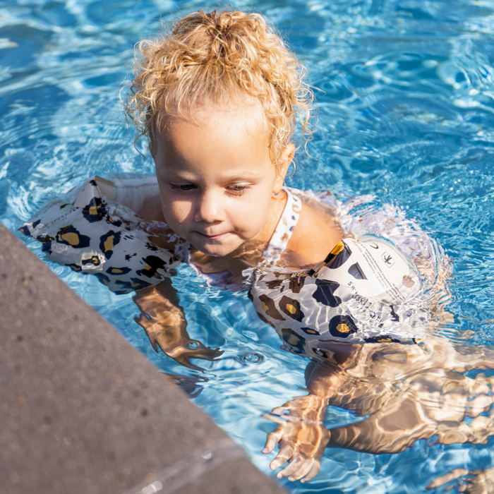 Leopard Print Swim Armbands 2-6 Years