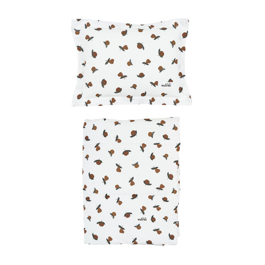 Toddler Duvet set - Garden fruits (100x135cm)