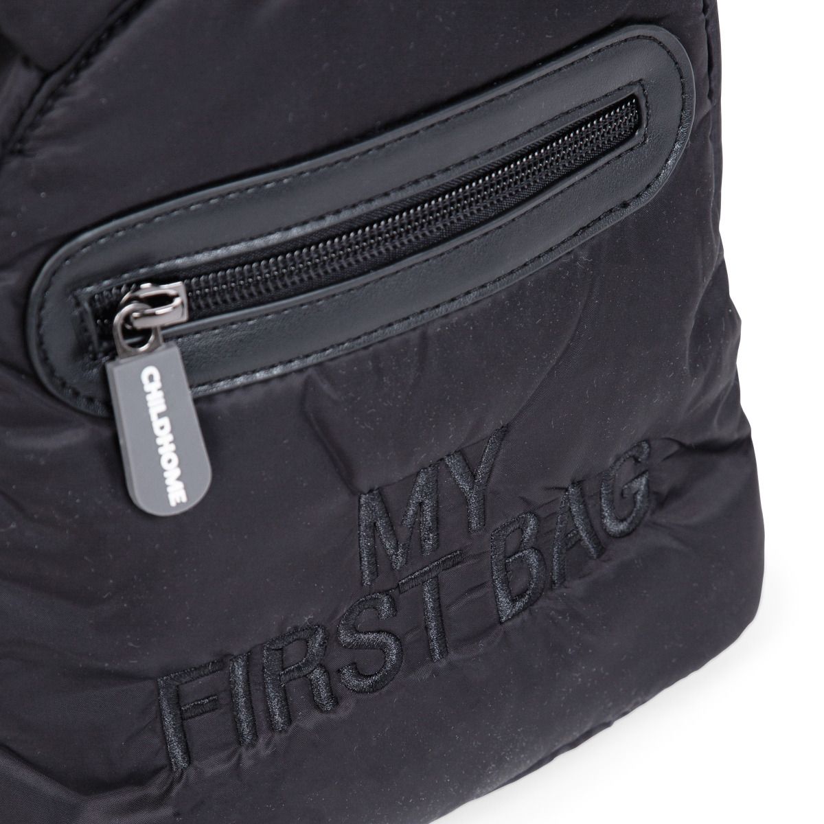 My first bag children's backpack - Puffered Black