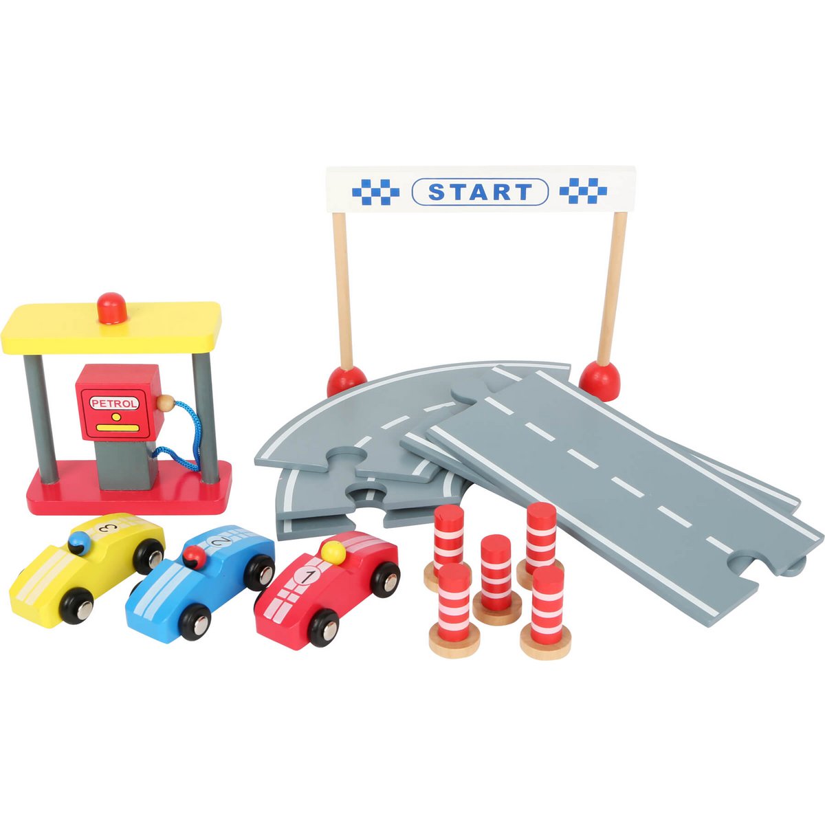 Wooden Car Racing Track