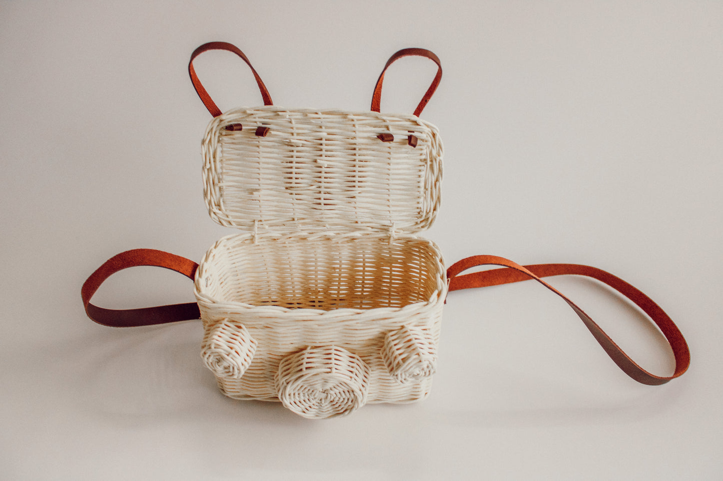 Handmade Rattan Camera Bag