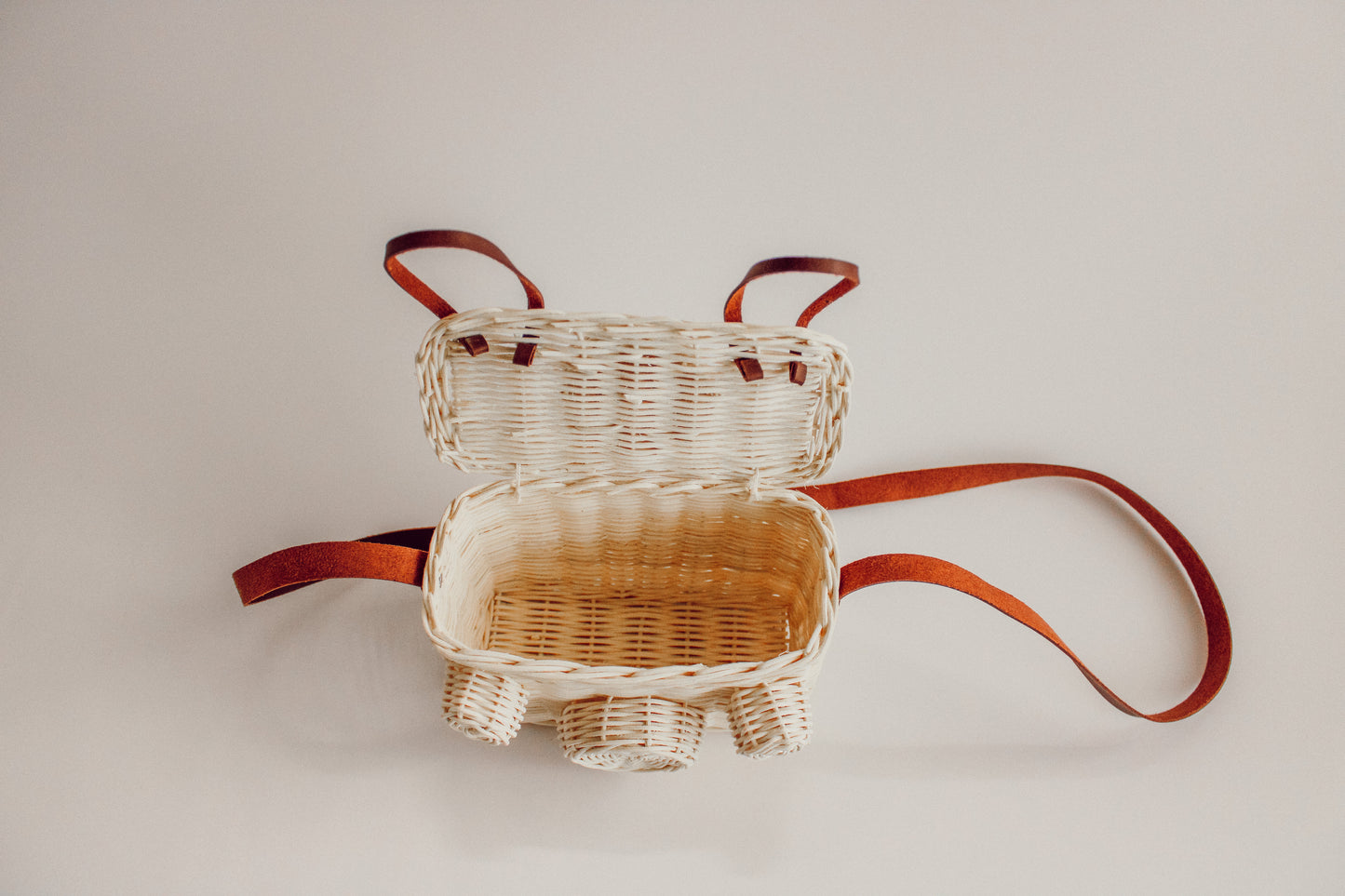 Handmade Rattan Camera Bag