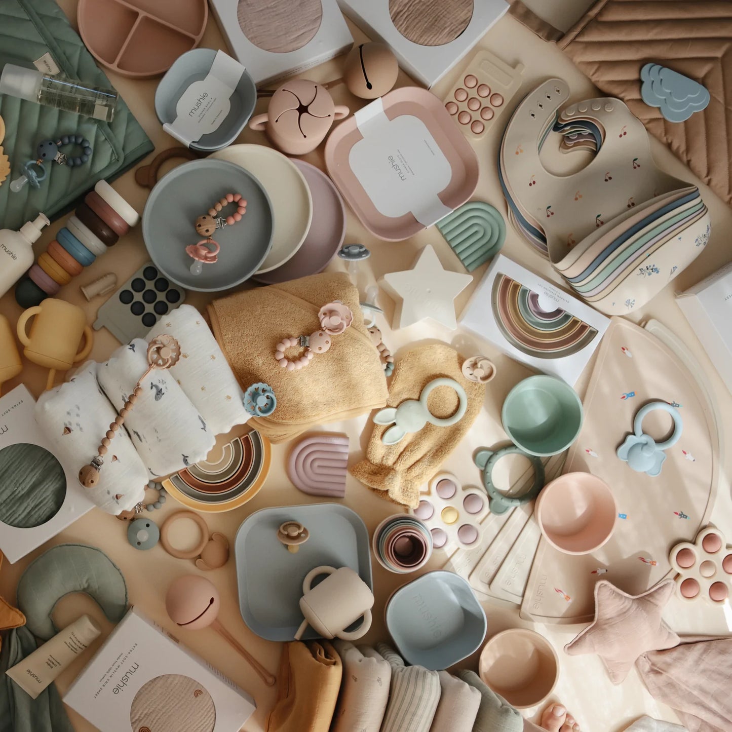 Square Dinner Plate Set of 2 - Blush