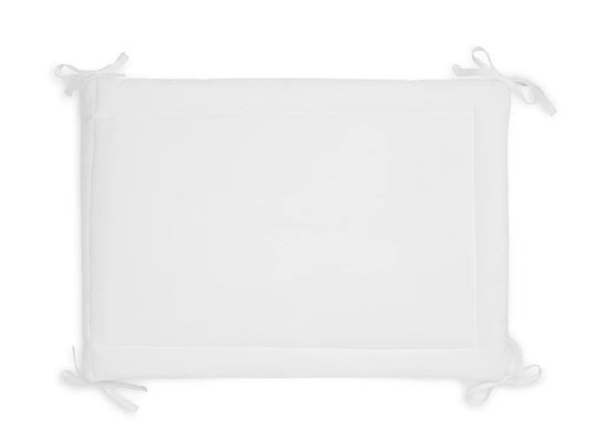 Cot bumper 30x180cm - White