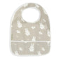 Bib Waterproof Miffy & Snuffy - Olive Green