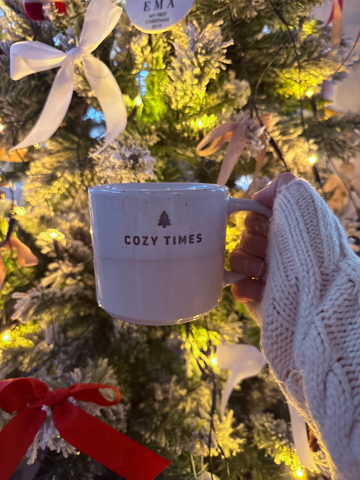 Cozy Times ceramic mug