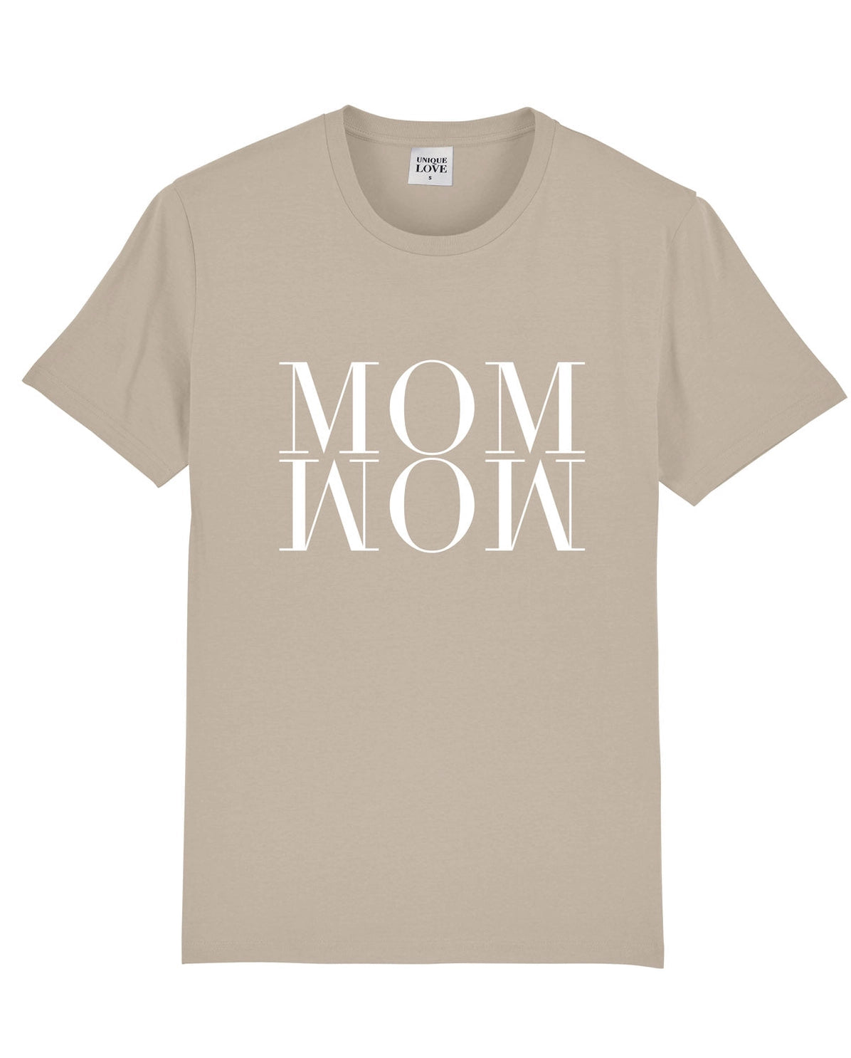 Mom Wow T-Shirt - Natural Sand