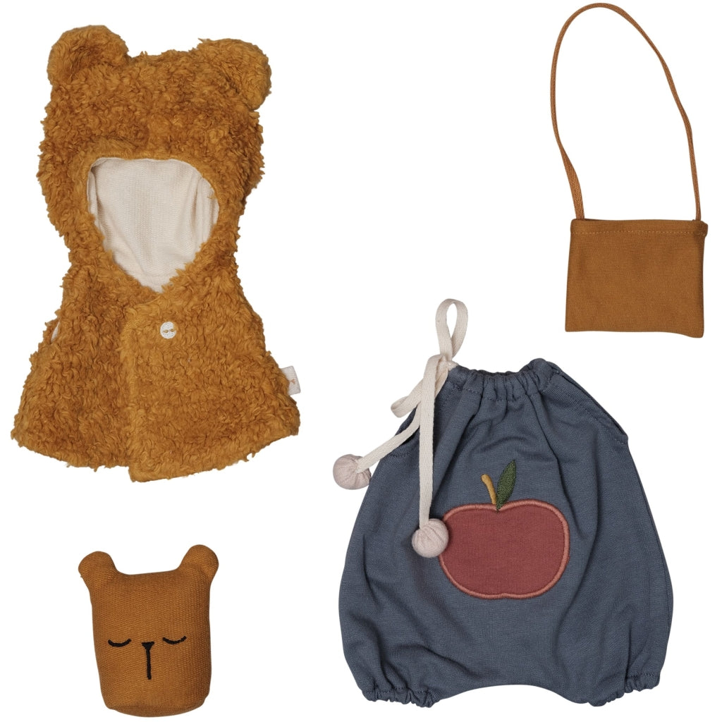 Doll Clothes set - Bear Cape