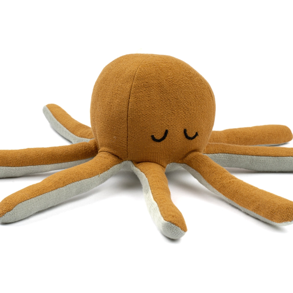 Rattle - Octopus - Ochre / Beach Grass