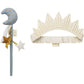 Dress-up Moon Fairy Wand and Tiara set