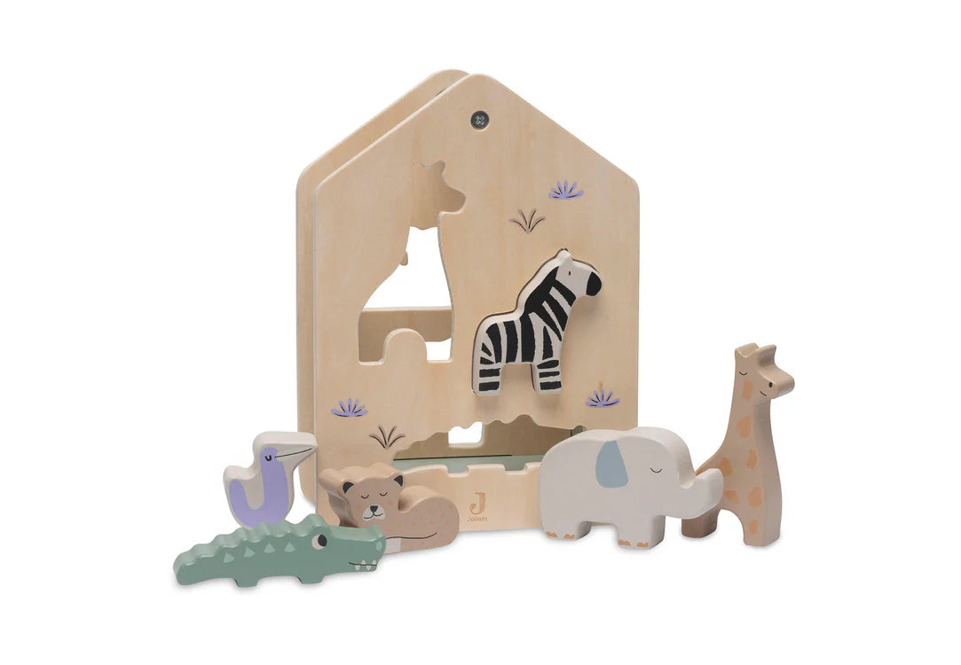 Wooden Shape Sorter - Jungle Jambo