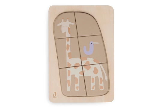 Wooden Puzzle Jungle Jambo - Giraffe