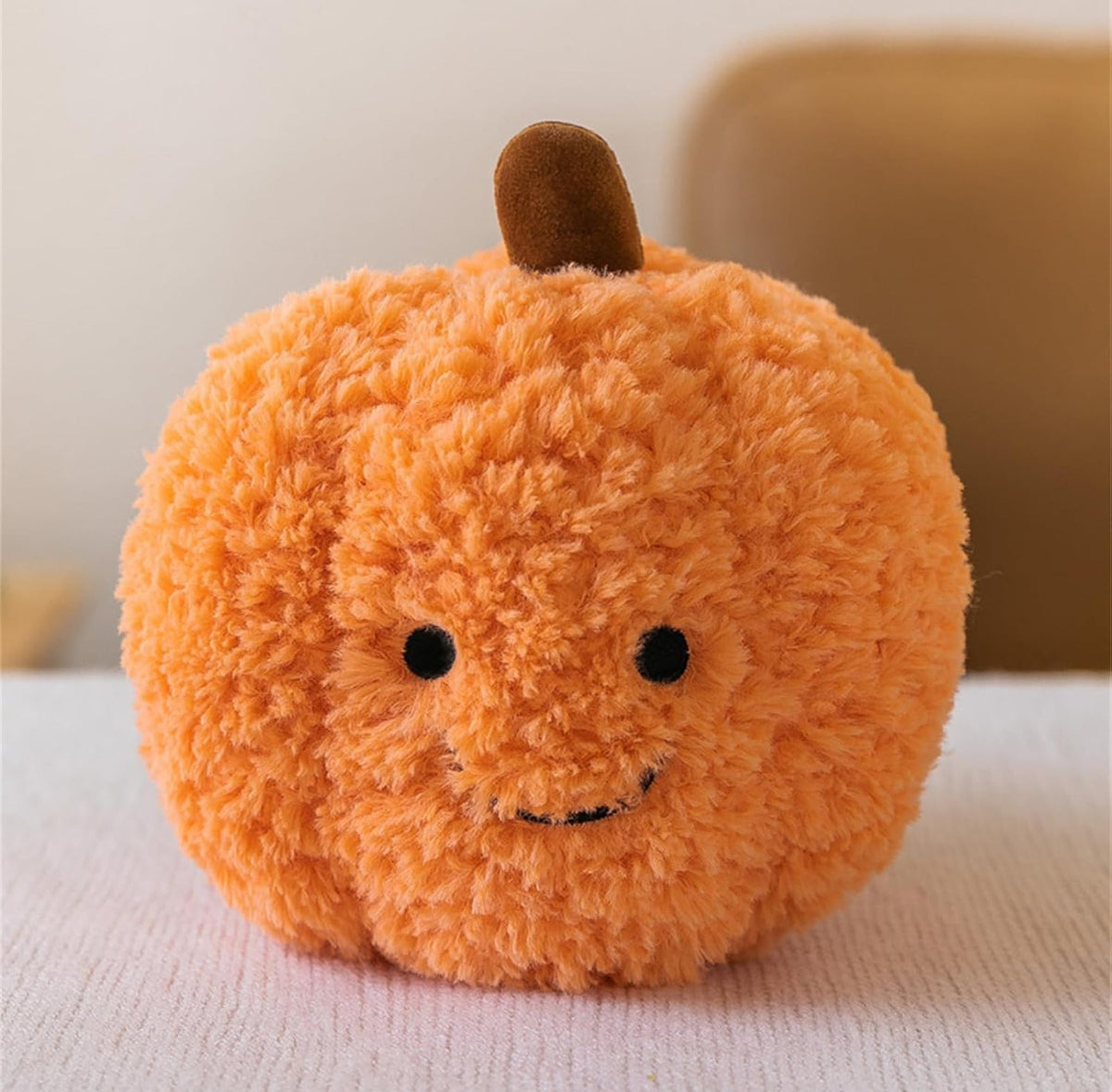 Little Pumpkin Smiley Plush