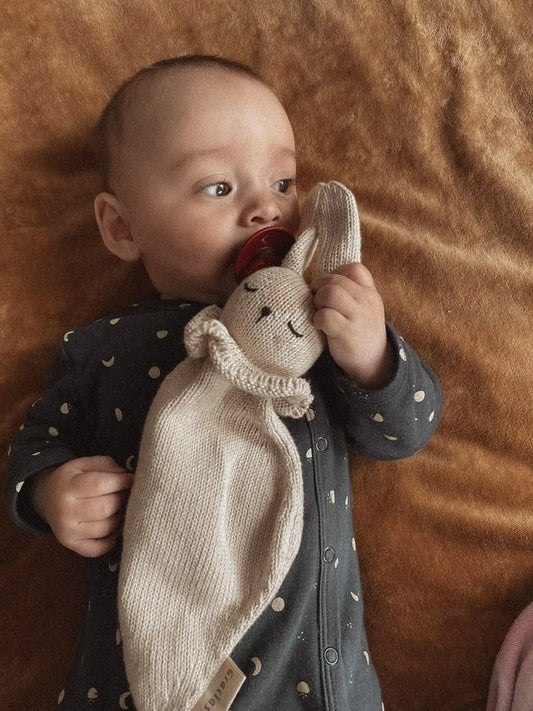 Cuddly Doudou Bunny, Handmade