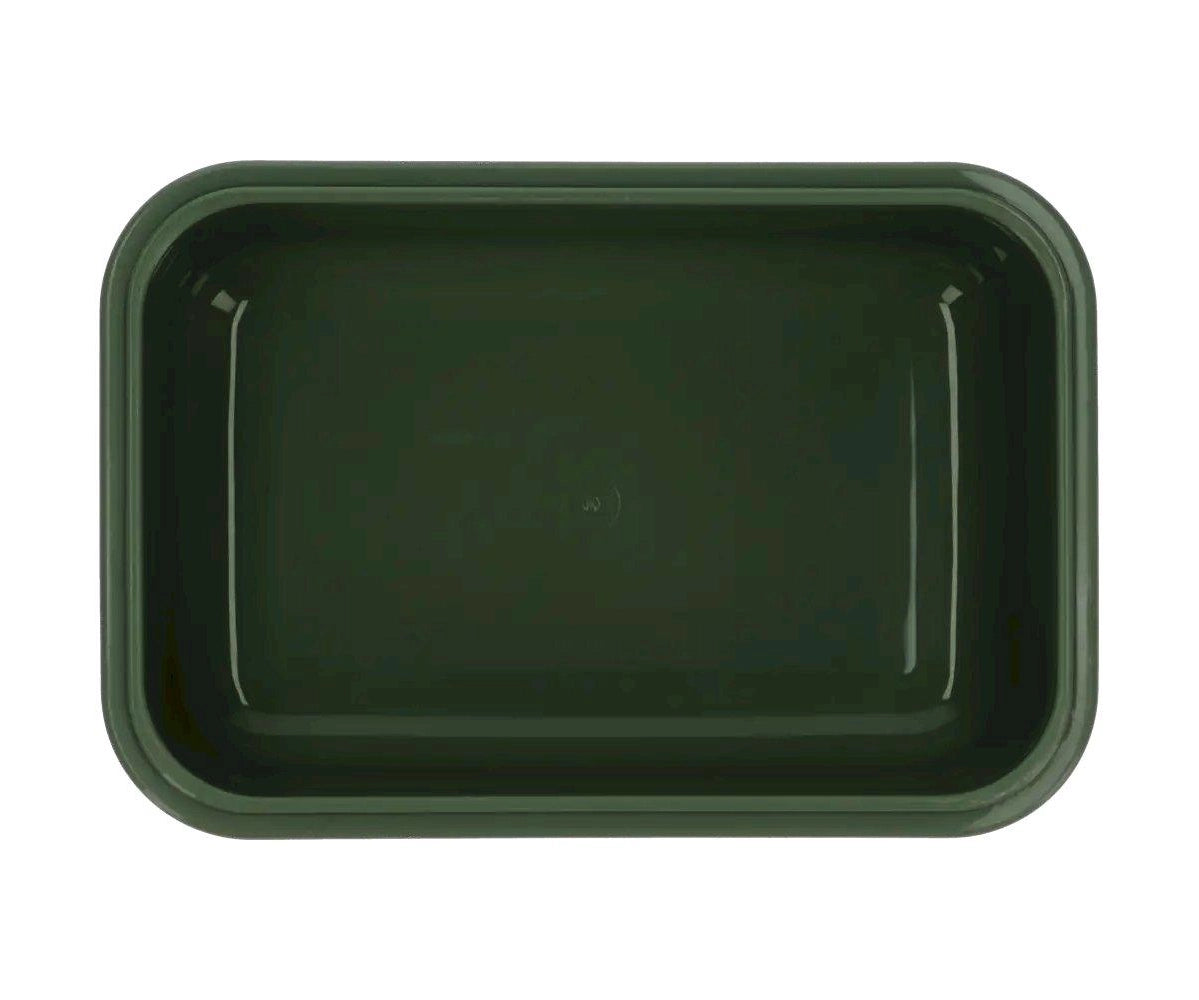 Bento Leaves Blue Lunch Box