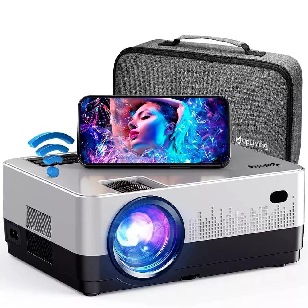 UpLiving LCD – Mini projector with WLAN – Bluetooth – Input up to Full HD – Contrast ratio 7,500:1