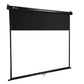 UpLiving® Manual projection screen | 221 cm widescreen | 100 inches | 16:9 |