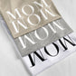 Mom Wow T-Shirt - Pure White