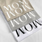 Mom Wow T-Shirt - Natural Sand