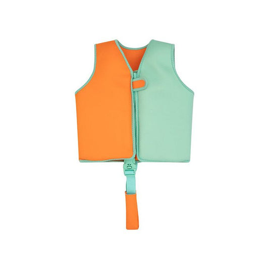 Life Jacket Orange Green (3-6 years)