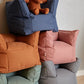 Kids Chair Beanbag - Storm Grey