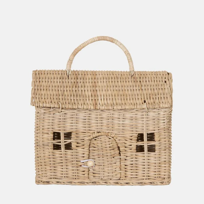 Rattan Casa Basket Bag
