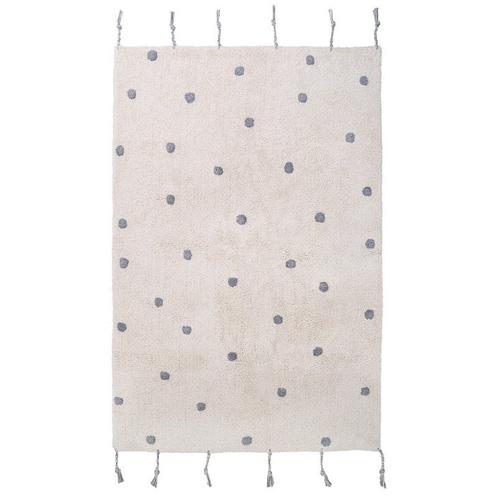 NÜMI Polka Dot children's rug, available in 3 colors