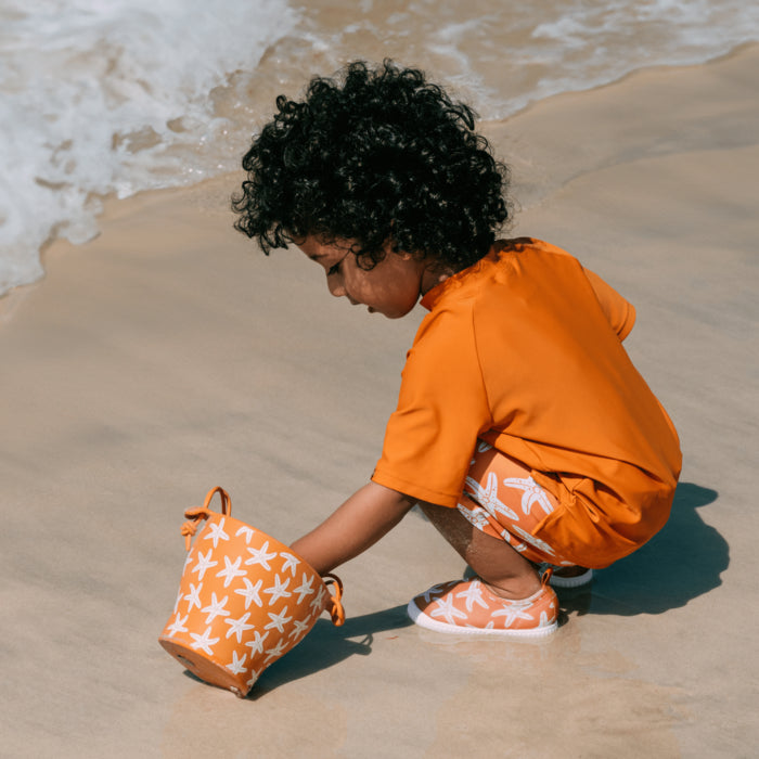 Beach Sand Bucket with Toys - Starfish