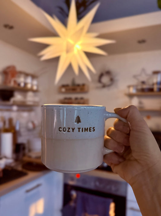 Cozy Times ceramic mug