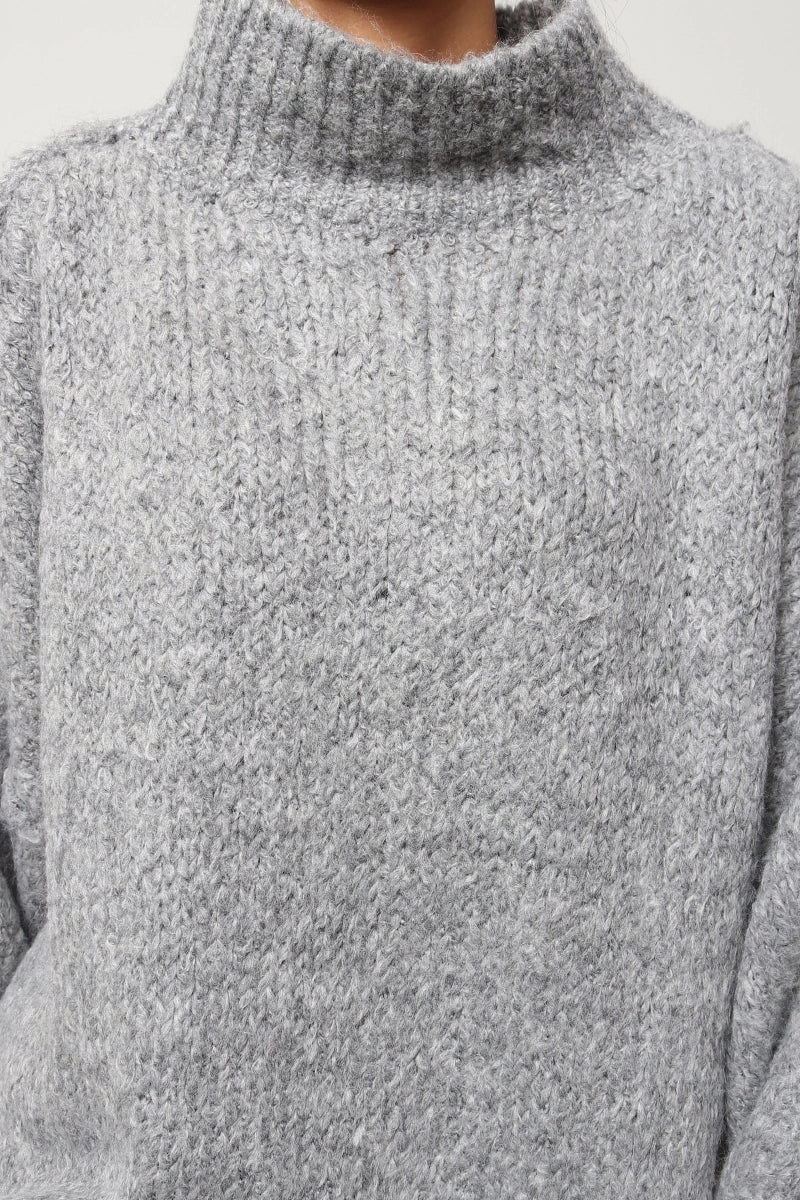 Knitwear Collection WS25 - Bell sleeve tunic sweater