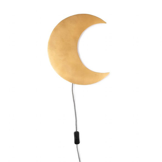Barbo wall lamp, Moon - gold