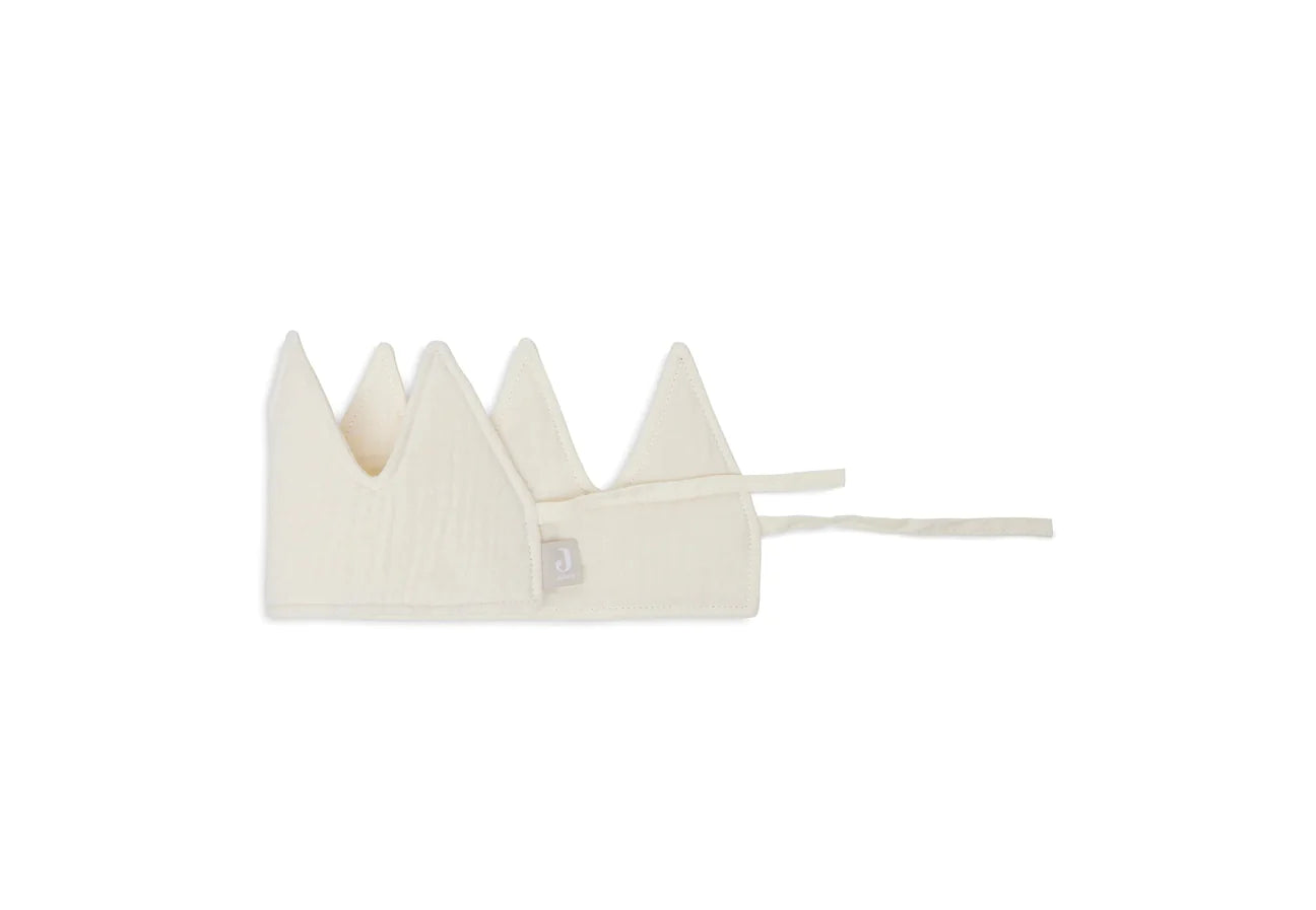 Birthday crown 12x35cm Party Collection Ivory