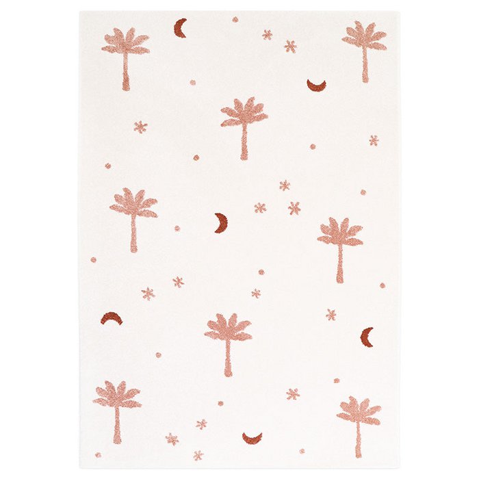LITTLE PALM SIENNA children's rug, available in 2 colors