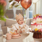 Birthday crown 12x35cm Party Collection - Biscuit