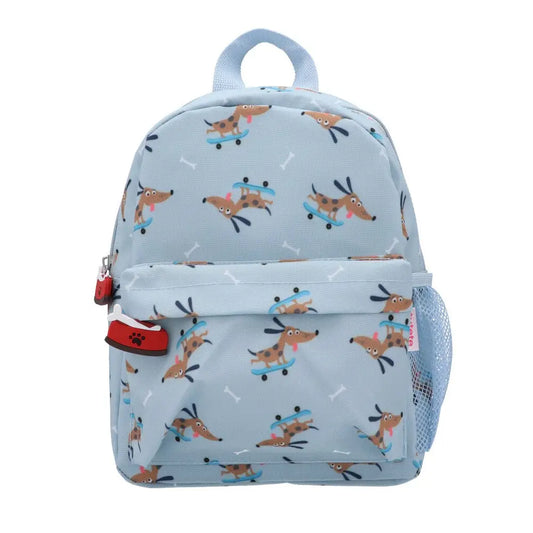 Skater Dog Children's School Backpack I Waterproof