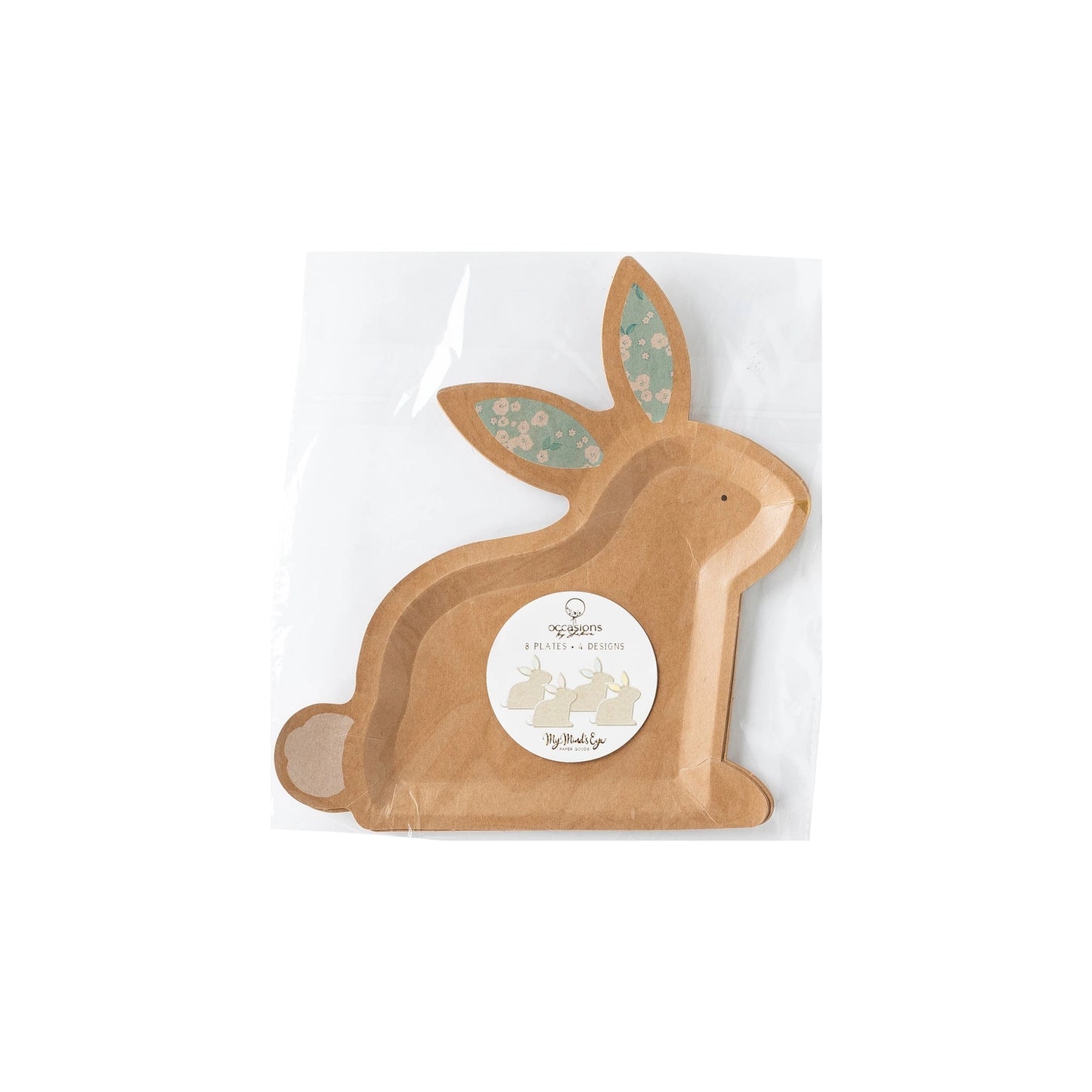 Occasions By Shakira - Kraft Bunny Shaped Plate Set