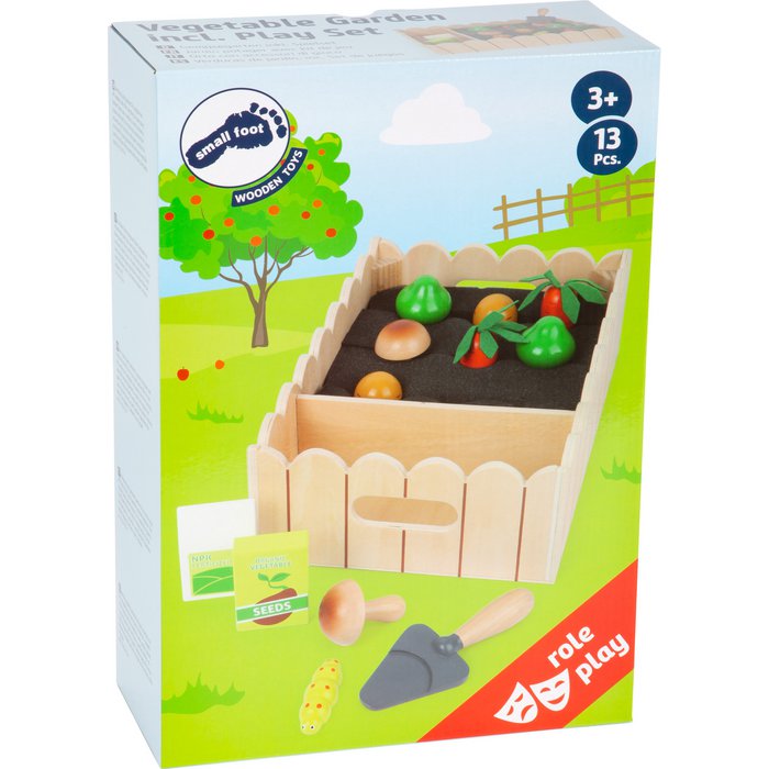Vegetable Garden Playset | Garden Toys | Wood