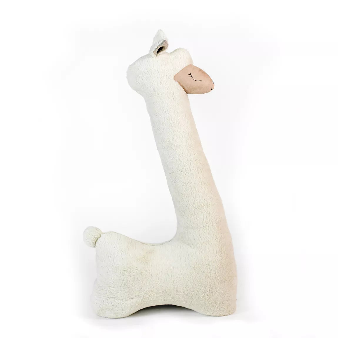 Giant Plush Toy Alpaca, beige - 120 cm