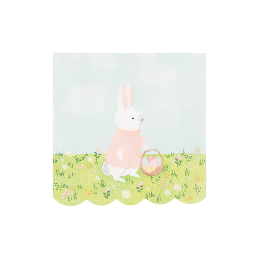 Bunny Cottage Napkin