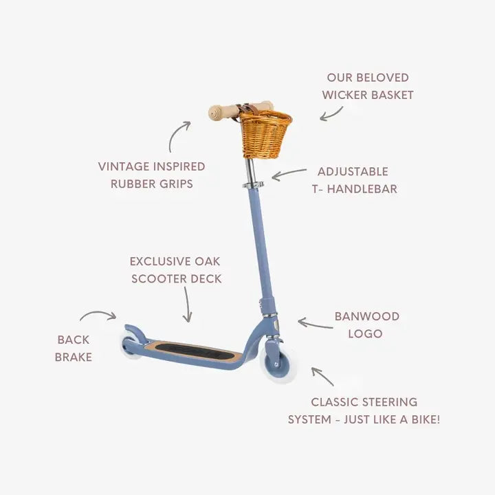 Maxi Scooter - Vintage blue