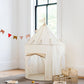 Recycled Fabric Play Tent Castle - Beige