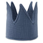 Birthday crown 12x35cm - Jeans Blue