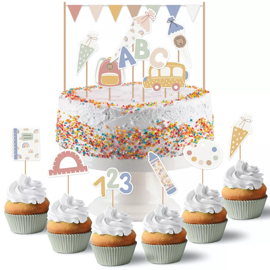 First Day of School - Cake topper