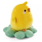 Cuddly toy MOLANG Piu Piu 10cm on cloverleaf